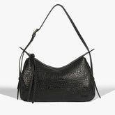 BOLSA HOBO SNOOZE COURO PRETA S 50010 0789 0001 SCHUTZ